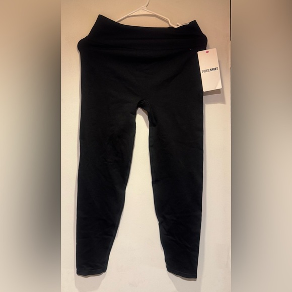 PINK Victoria's Secret Pants - PINK Victoria's Secret Classic Black Leggings